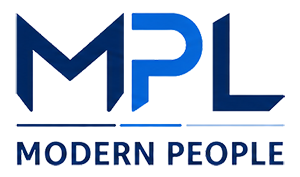 the logo for Modern People Limited